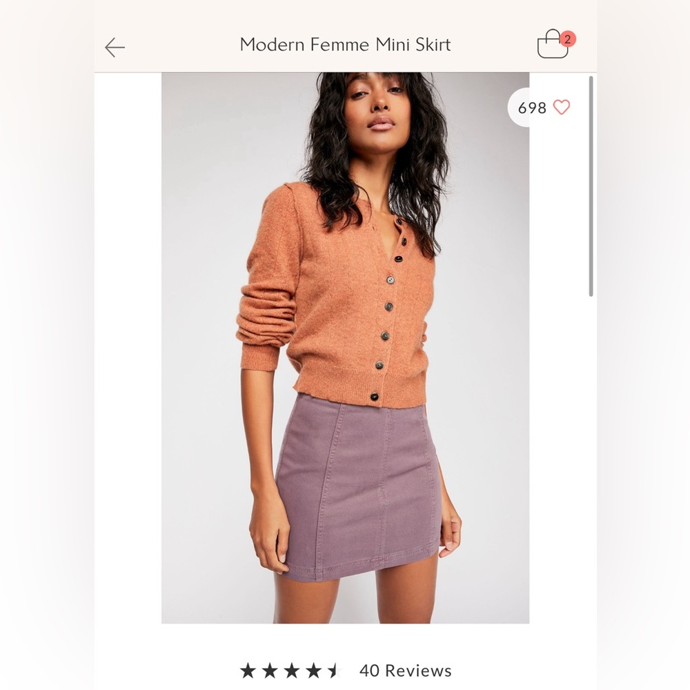 Free People - Modern Femme Mini Skirt